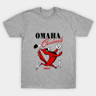 Historical Omaha Cardinal Baseball 1947 T-Shirt